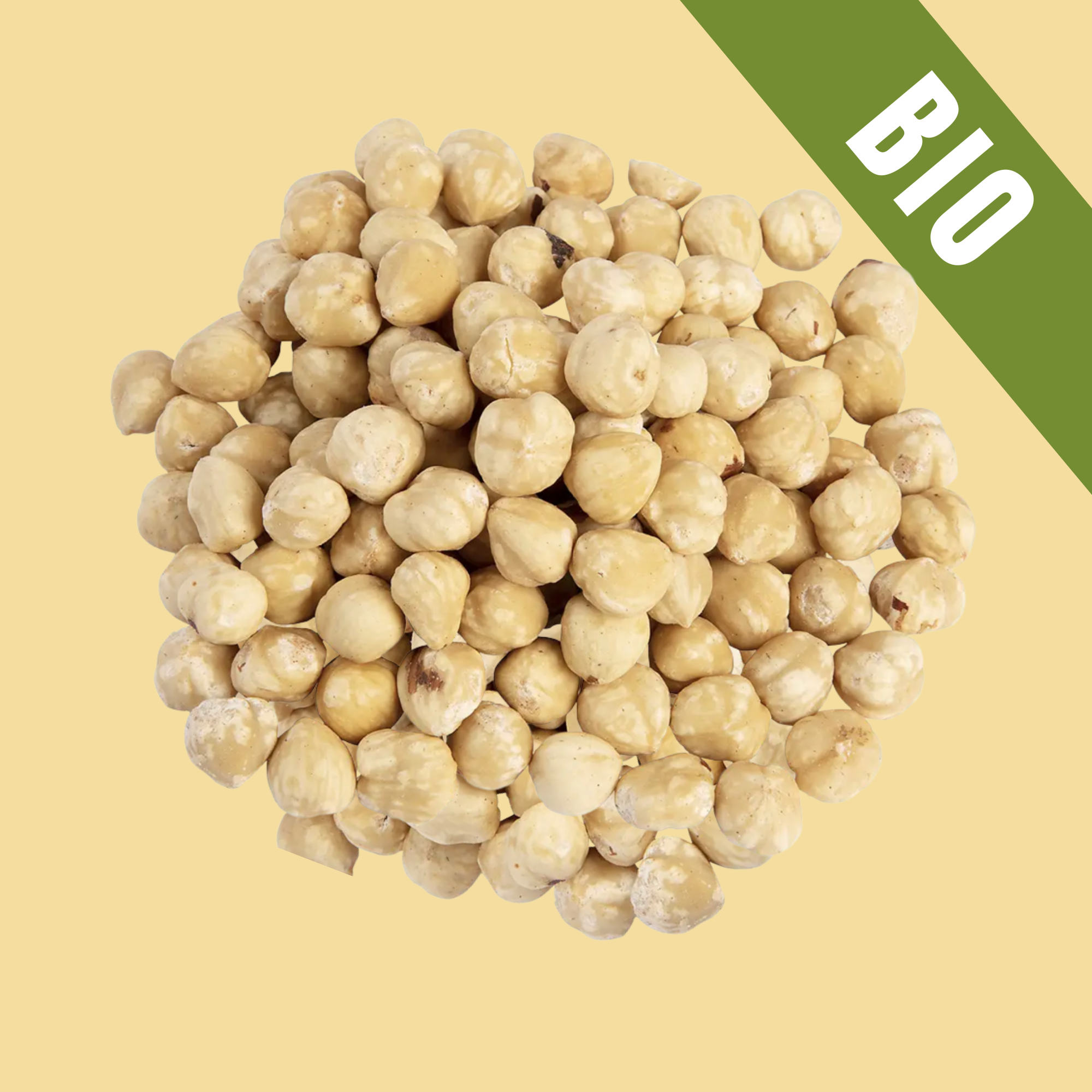 Hazelnoot geroosterd (gepeld) (BIO)