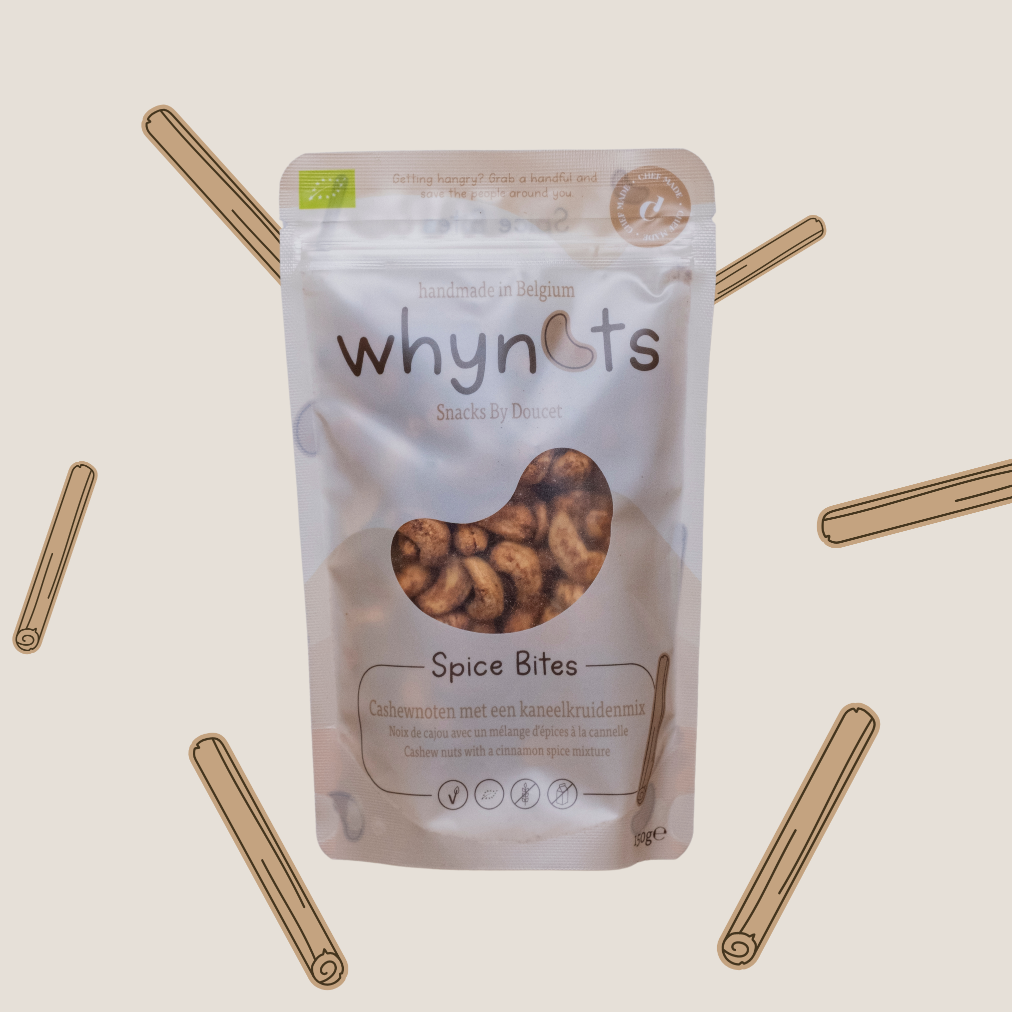Cashews with Cinnamon Spices (organic)