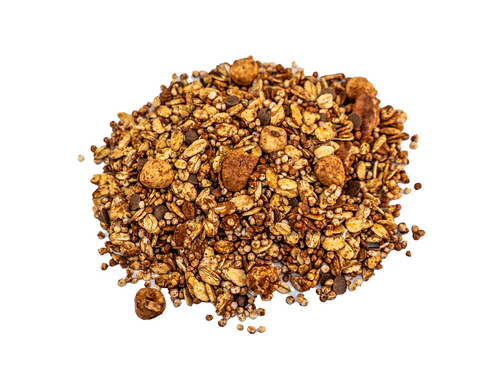 Granola with dark chocolate (organic) (vegan)